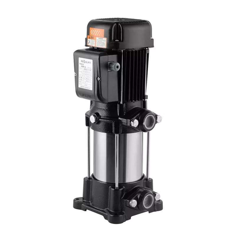 Pompă centrifugă multietajată verticală